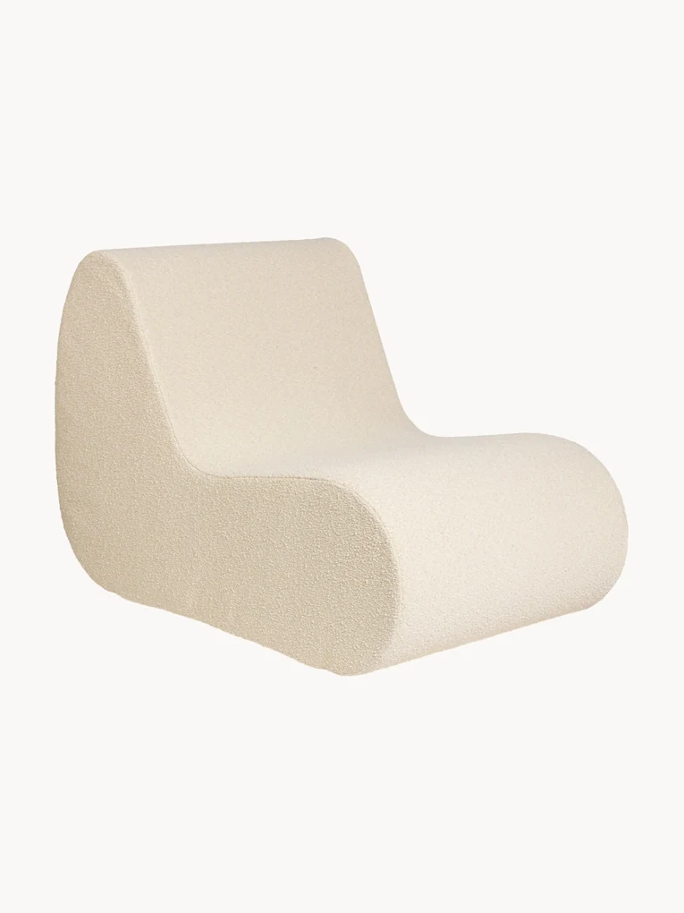 Tuin loungefauteuil Rouli van bouclé