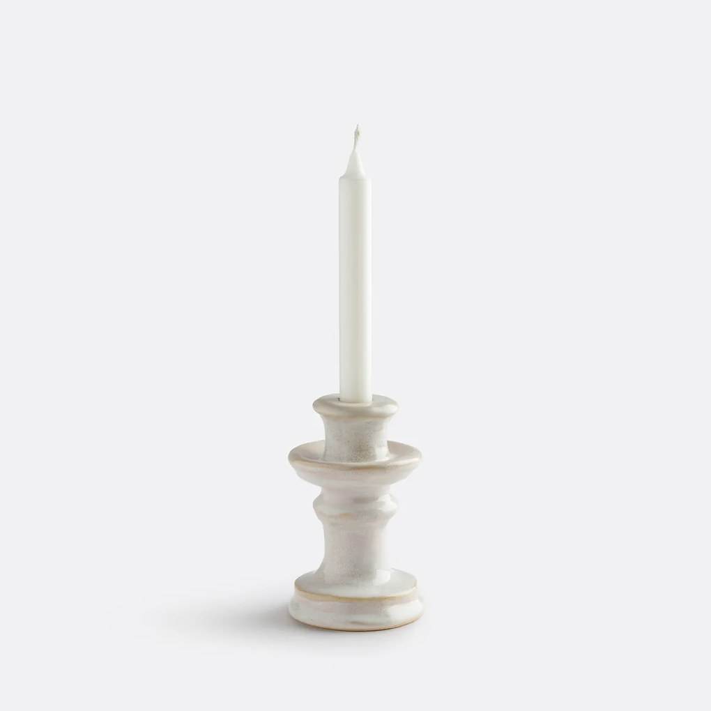 Keramische kandelaar H14,8 cm Thodri