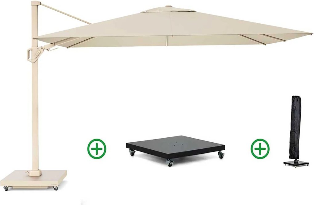 Platinum Challenger T² Premium 260x350 (incl. voet + hoes) Champagne