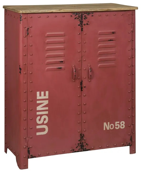 Metalen Lockerkast - 81x36x103cm.