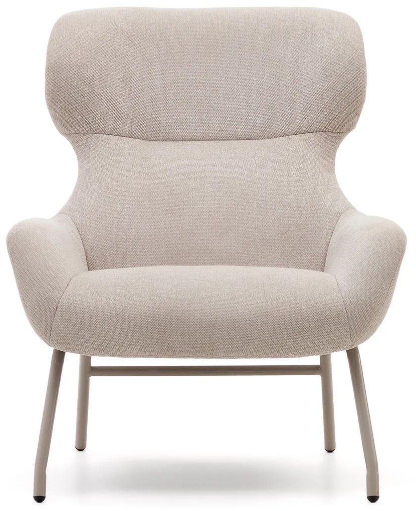 Kave Home Belina Moderne Fauteuil Beige