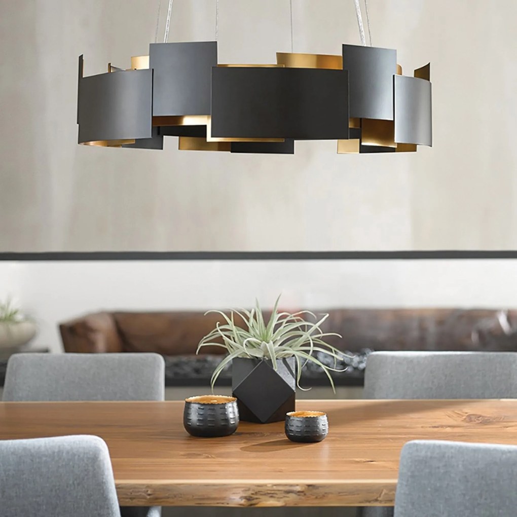 Hanglamp black APP1561-6CP