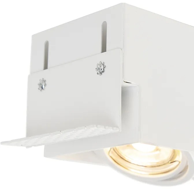Set van 6 Inbouwspot wit draai- en kantelbaar trimless 3-lichts - Oneon GU10 Binnenverlichting Lamp