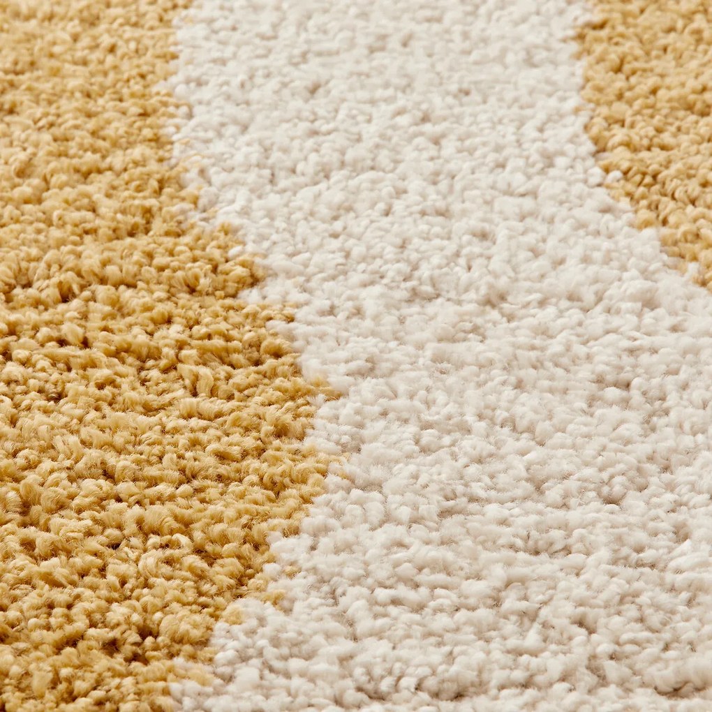 Rechthoekig vloerkleed, golfpatroon, NAMI