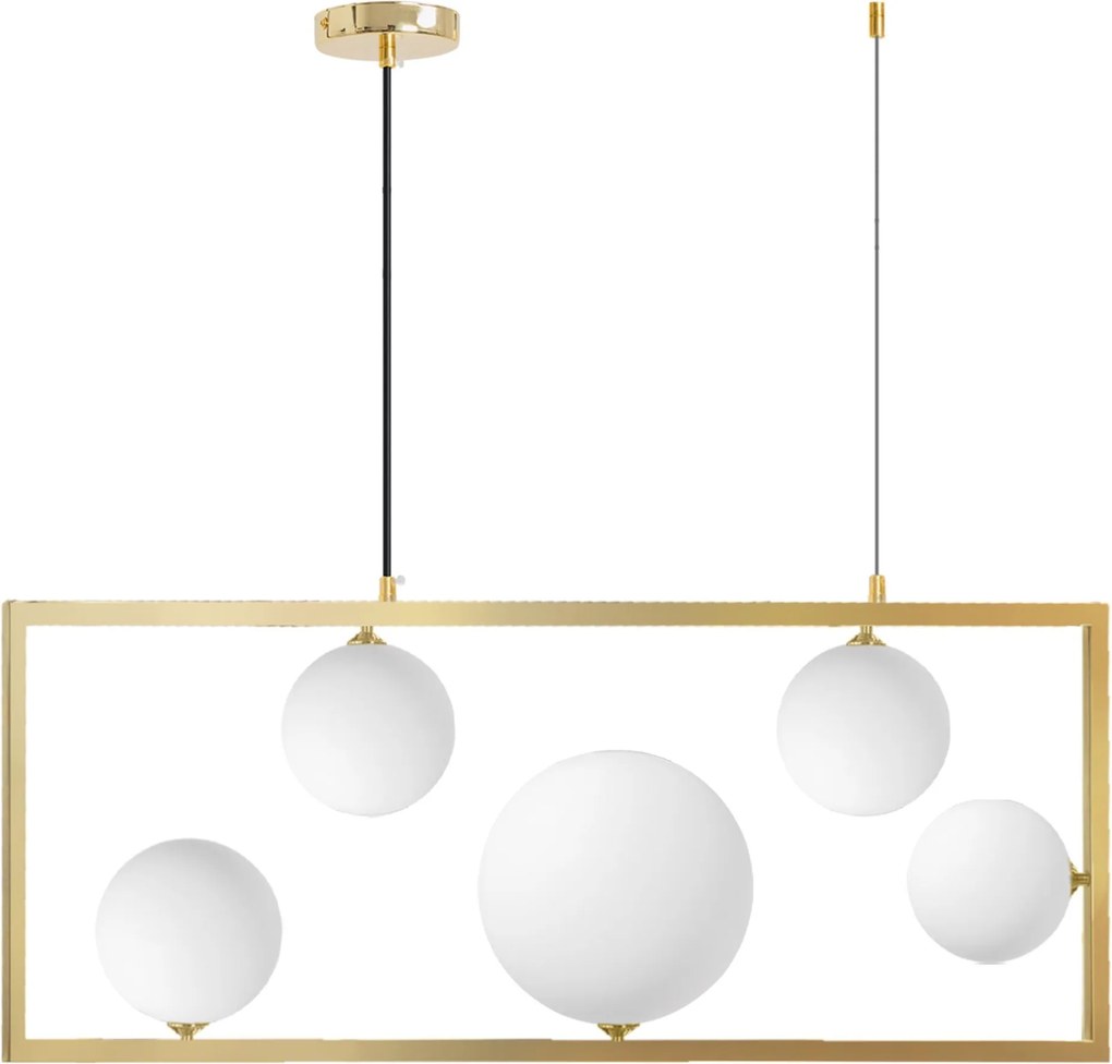 Hanglamp goud APP1020-5CP
