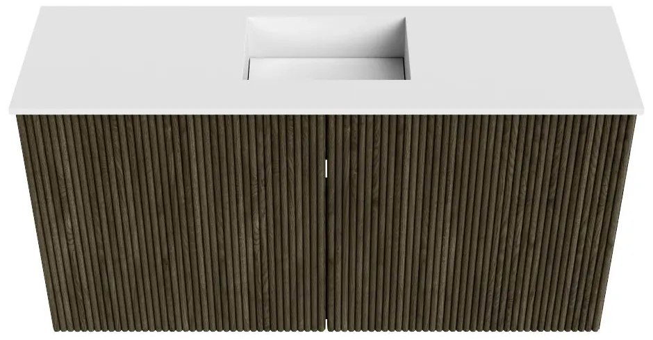 Mondiaz Joya 80cm toiletmeubel shadow met wastafel faye midden zonder kraangat talc