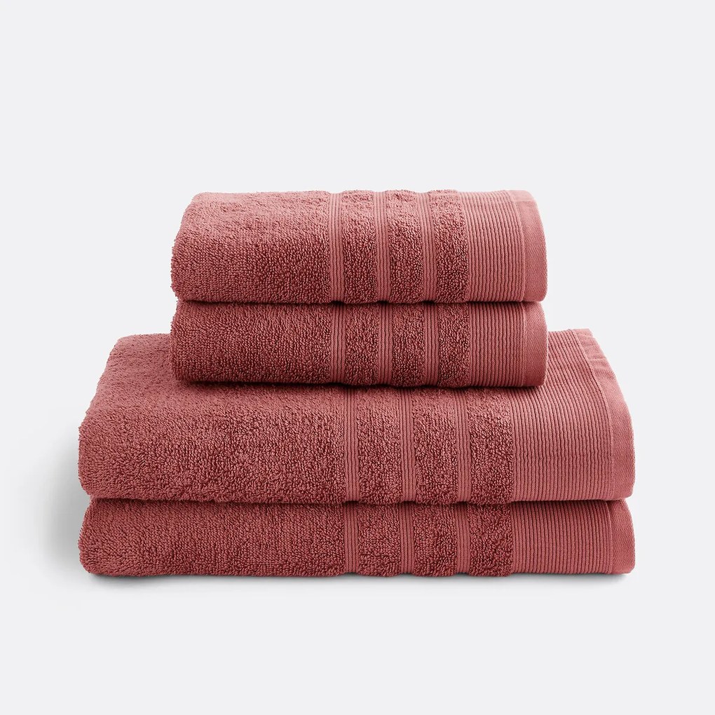 Set van 4 badstof handdoeken 600 g, ZAVARA