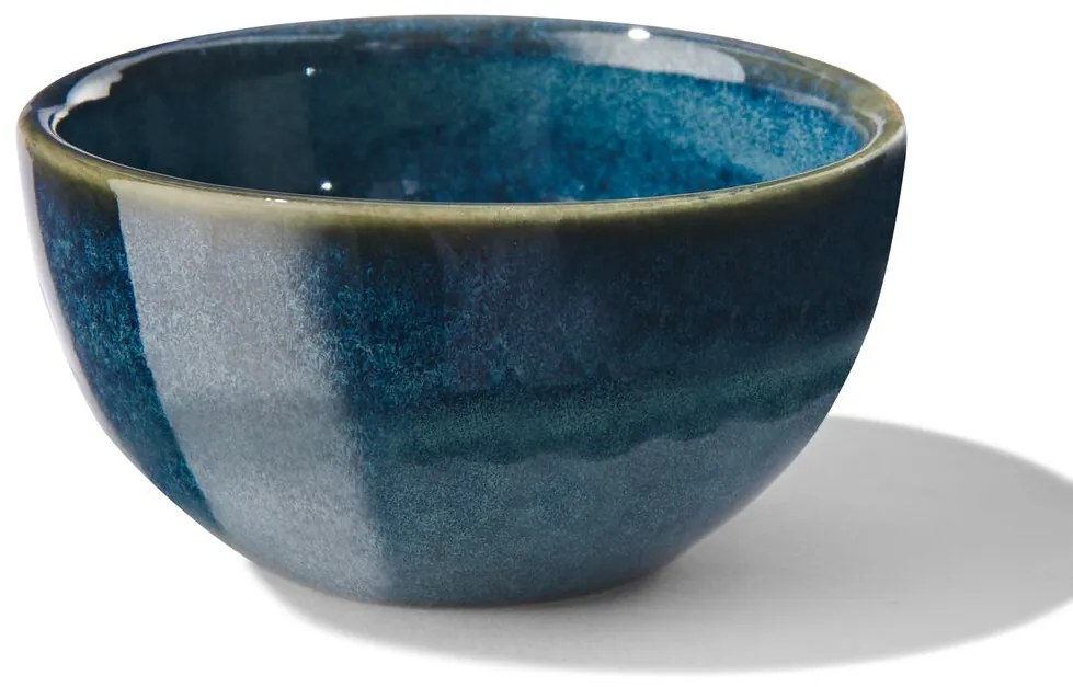 HEMA Kom - 6 Cm - Porto - Reactief Glazuur - Donkerblauw (donkerblauw)
