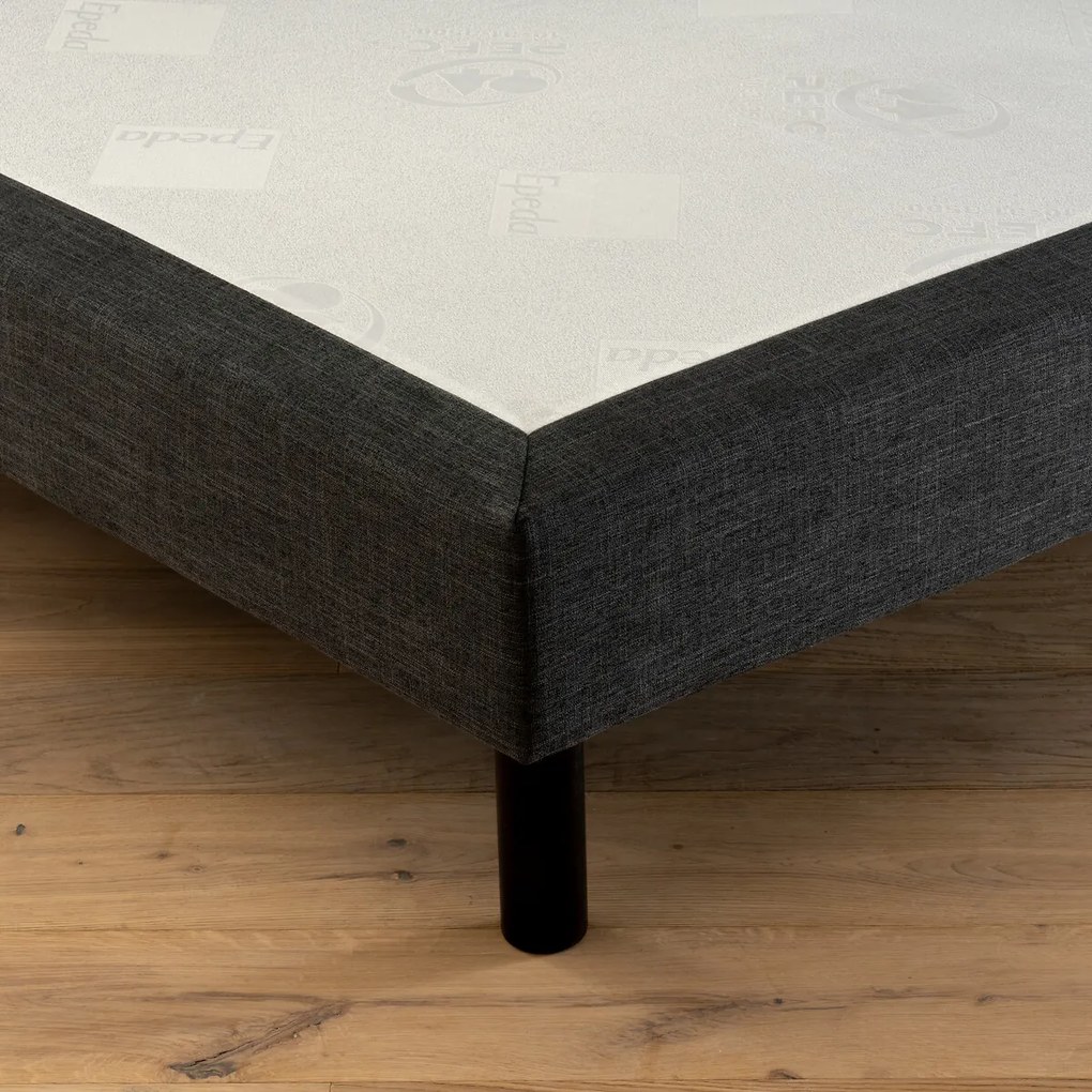 Ensemble matras met veren l'Authentique + beddenbodem