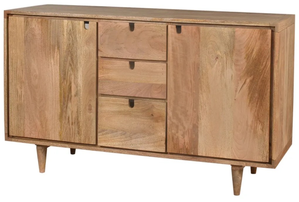 Livli Empresa badmeubel 135cm met ronde terrazzo waskommen