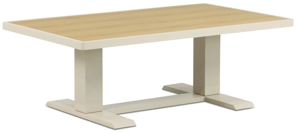 Hoek loungeset 6 personen Aluminium Taupe Lifestyle Garden Furniture Evora
