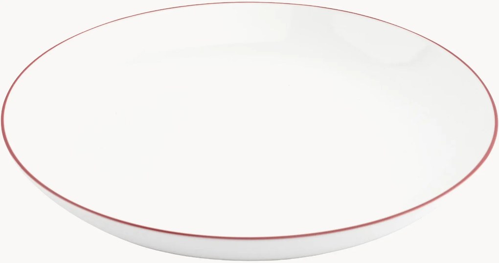 Porseleinen serveerschalen Basic White, 6-delig