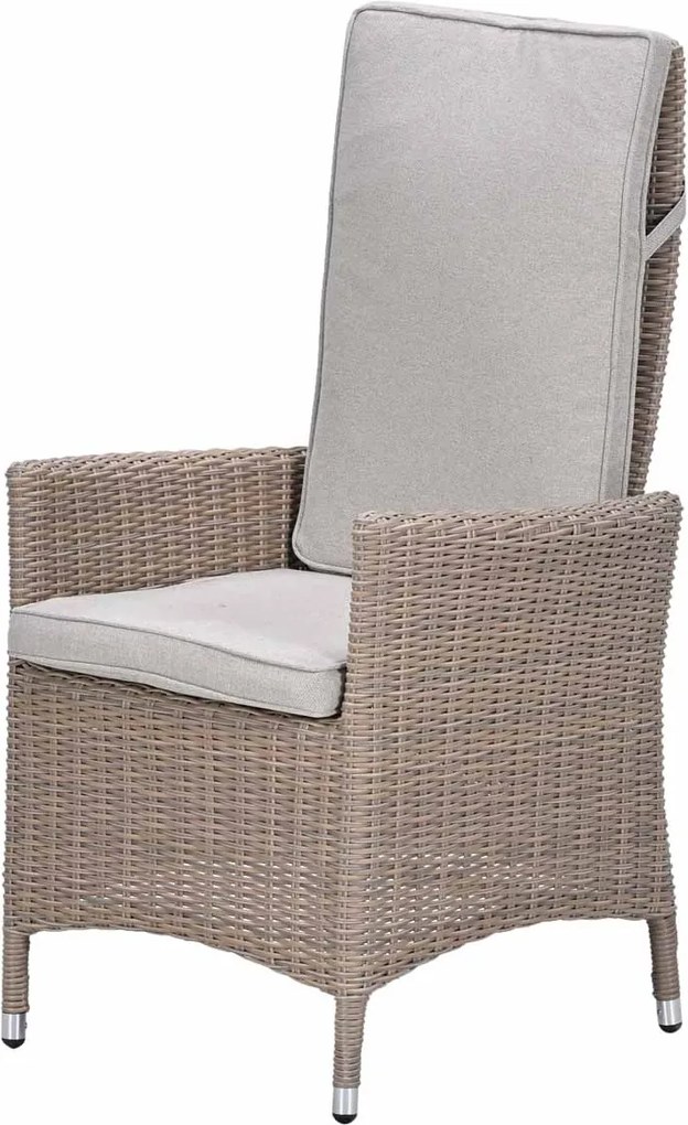 Garden Impressions Collin tuinset 7-delig - Tulli tuintafel 220x115xH75 cm - light teak vironwood