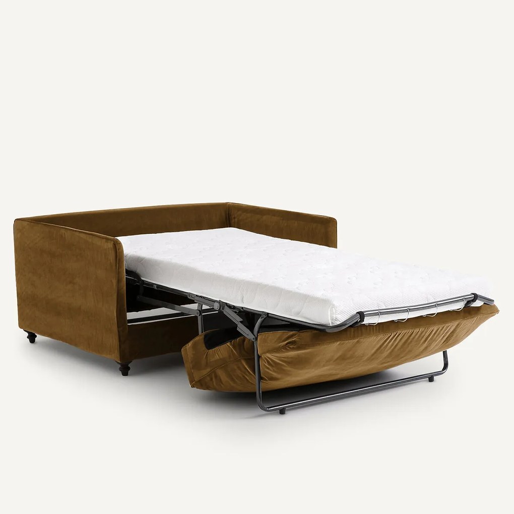 2-zits omvormbare zetel van fluweel, Lazare