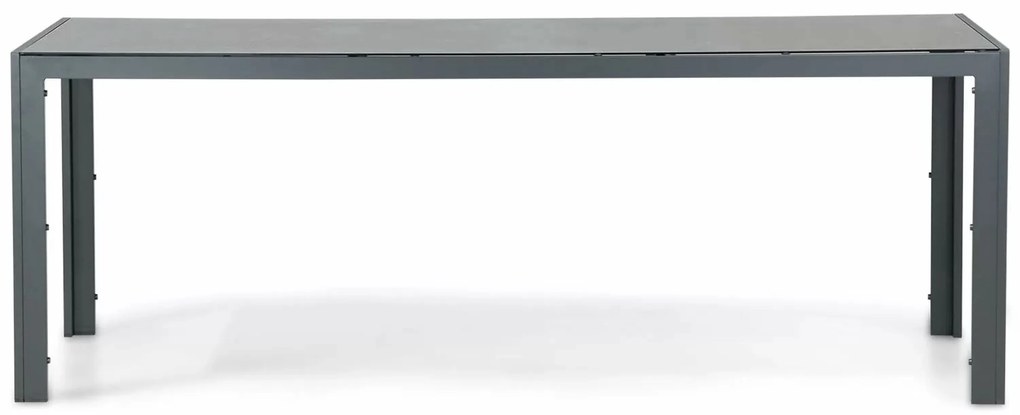 Tuinset 6 personen 210 cm Aluminium/textileen Grijs Hartman Alice/Venustas