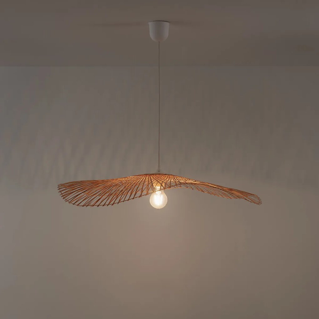 Hanglamp in bamboe Ø70 cm, Ezia
