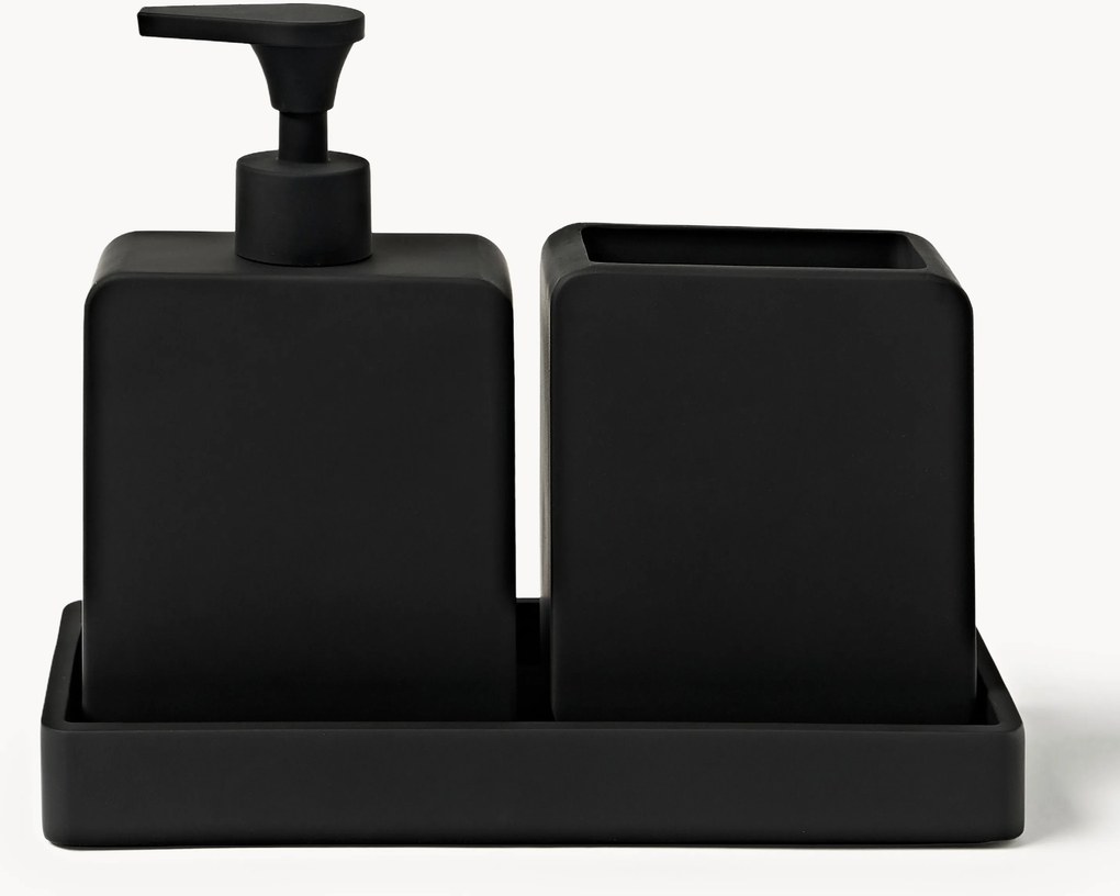 Badkameraccessoires Loa, 3-delig