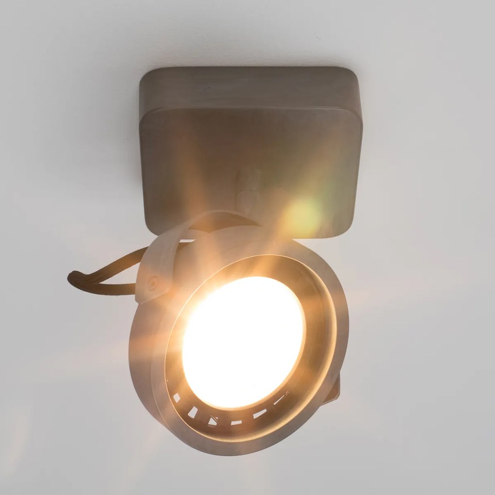 Zuiver Dice-1 DTW Metalen LED Spotje Grijs