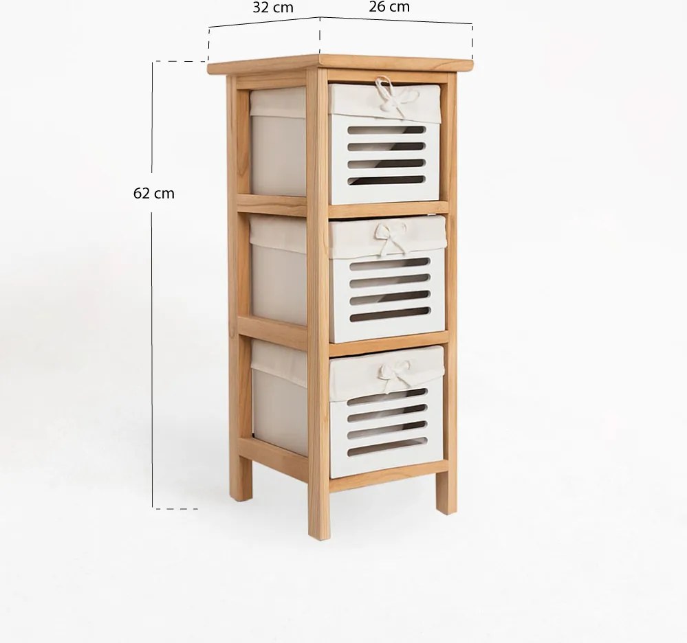 Nuvio Smalle Ladekast 3 Laden