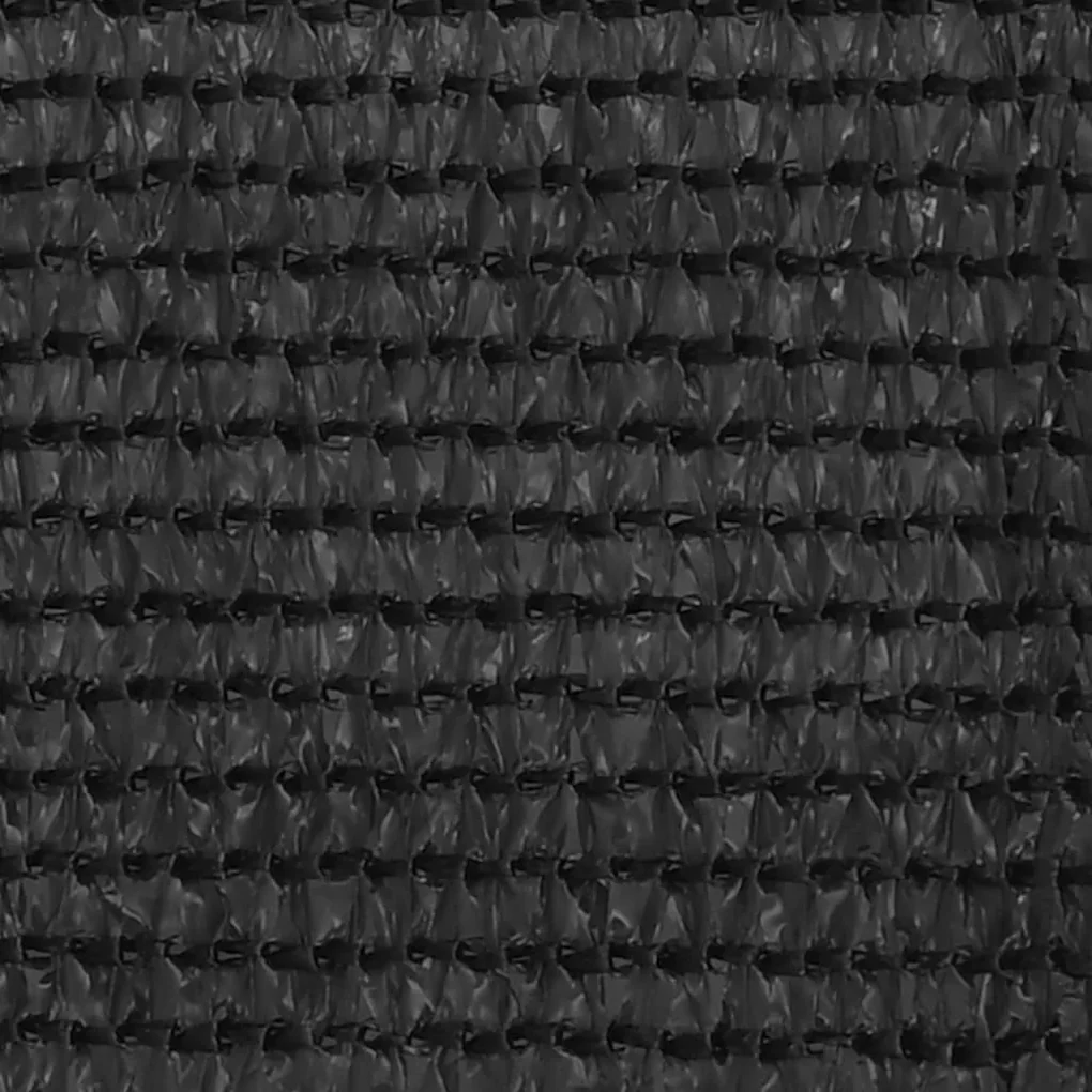 vidaXL Balkonscherm HDPE 75x400 cm antraciet