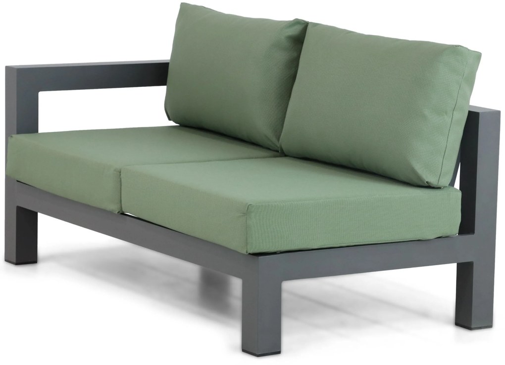 Hoek loungeset 5 personen Aluminium Grijs  Lifestyle Garden Furniture Luca