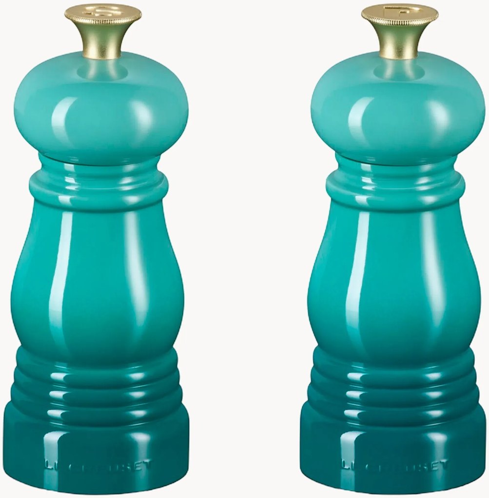 Zout- en peperstrooier Creuset met keramisch maalwerk, 2-delig