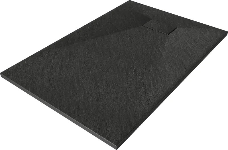 Mexen Hugo rechthoekige SMC douchebak 100 x 70 cm, zwart - 42707010