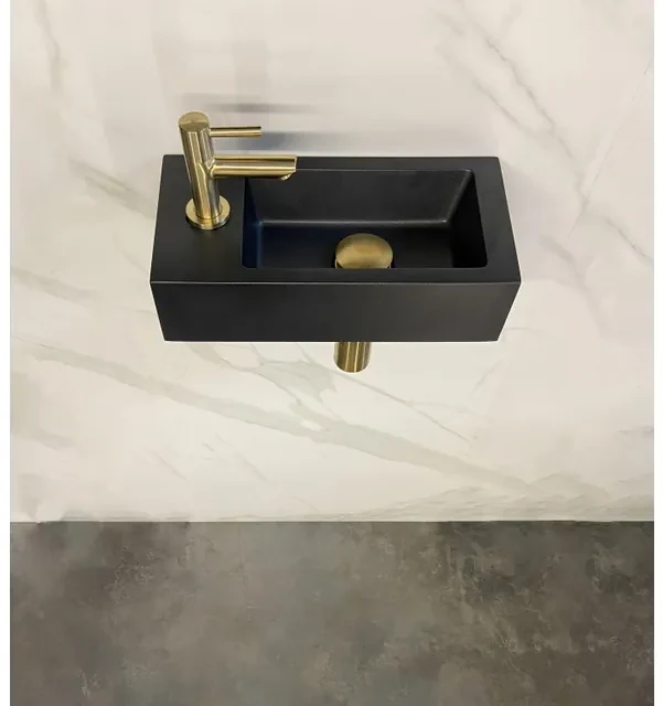 Wiesbaden One Pack Mini-Rhea links fontein 360x180x90 Quartz 39.3607