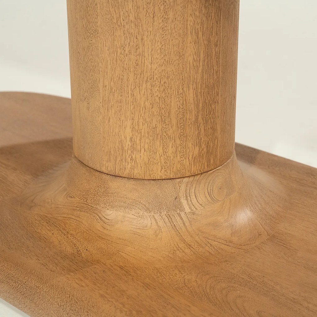 Eleonora Coco Beige Ovale Eettafel 240cm - 240 X 110cm.