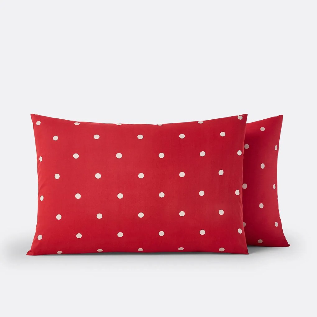 Kussensloop in zuiver katoen, Edelweiss