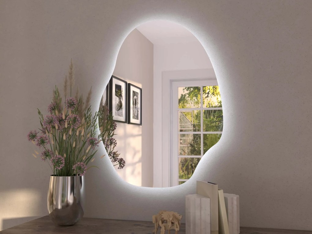 Organische LED spiegel met verlichting A37 60×80