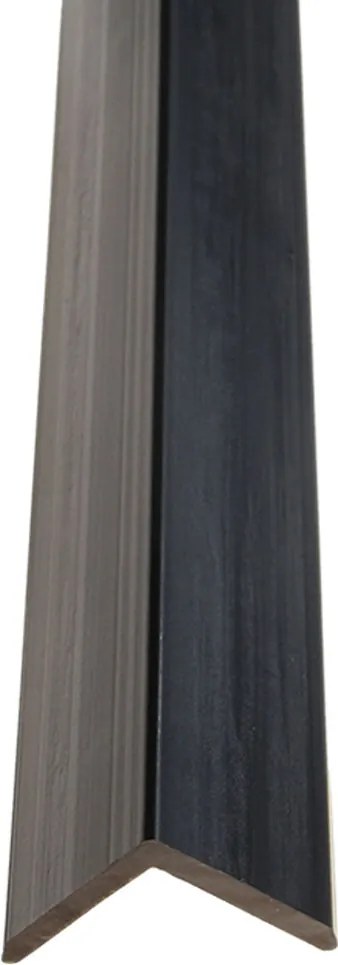 Buitenpanel Afwerkstrip Zwart 290CM | Gevel | Tuin