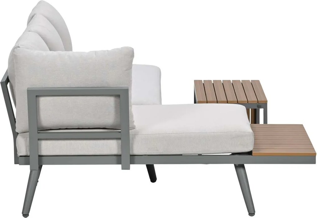 Garden Impressions Tibo loungeset 3-delig - stone green
