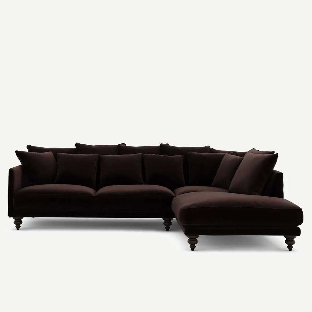 Fluwelen hoekbank, LAZARE