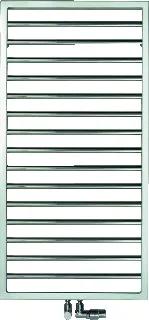 Subway radiator (decor) staal wit (hxlxd) 1837x450x30mm