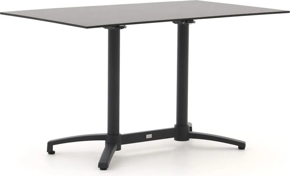 Inklapbare tafel Bellagio  | Vierkant  | Tuintafel Kunststof | 140x80cm | 4 personen | Kees Smit Tuinmeubelen