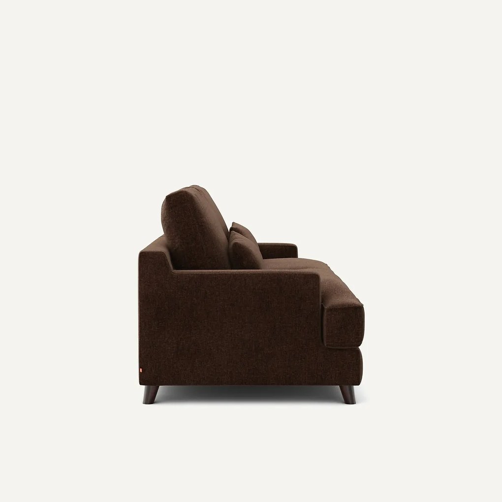 Slaapbank in chenille fluweel, Alwine
