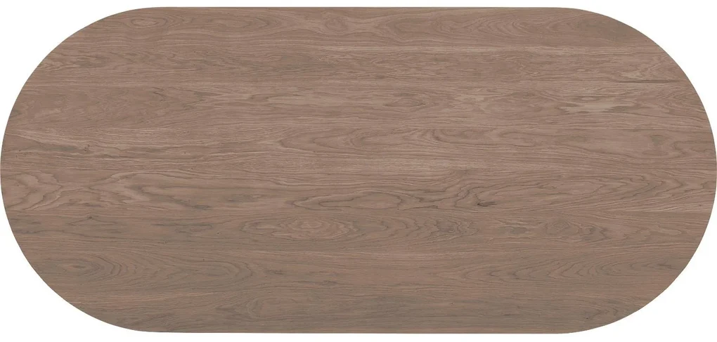 Goossens Excellent Eettafel Floyd, Semi rond 240 x 100 cm