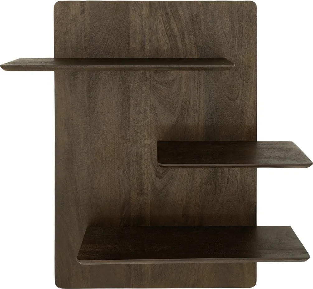 By-Boo Seco Wandrek Donkerbruin Hout - 60x23x90cm.