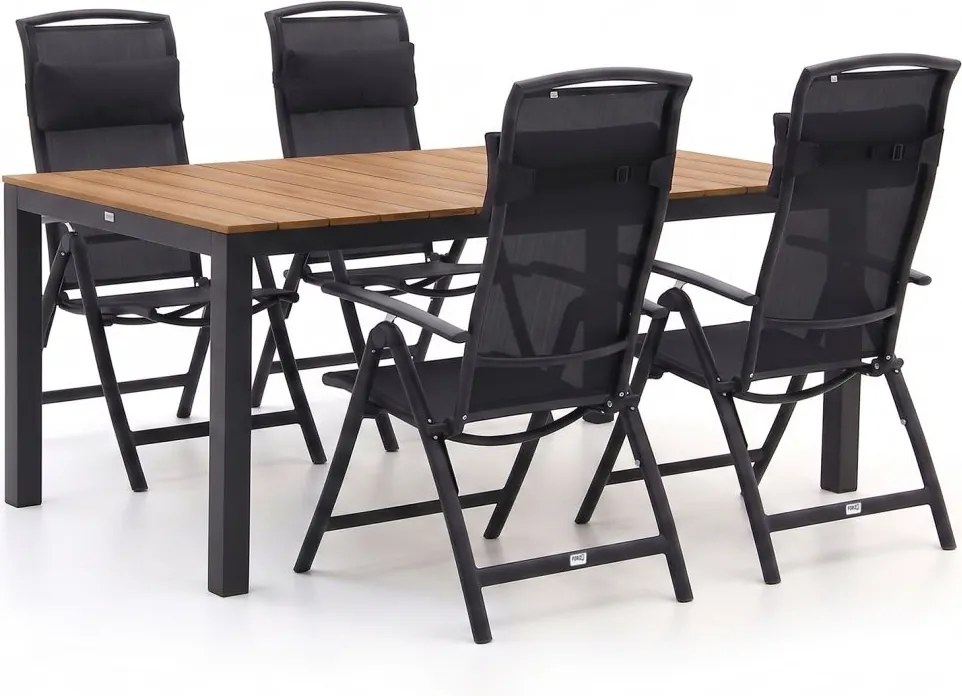 Diningset Forza  | 4 personen | Tuinset polywood | 5-delig | Kees Smit Tuinmeubelen