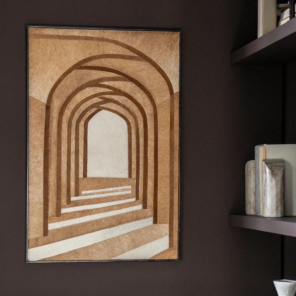 By-Boo Corridor Schilderij Van Leer