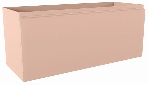 Mondiaz FLOTT wastafelonderkast - 120x45x50cm - 2 lades - uitsparing links en rechts - softclose - Rosee M41119Rosee