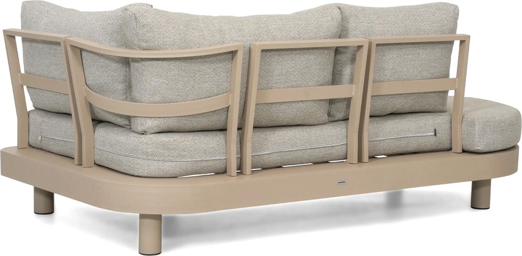 Loungeset tuin 10 personen Aluminium Zand/Beige  Lifestyle Garden Furniture Organio/Elanio