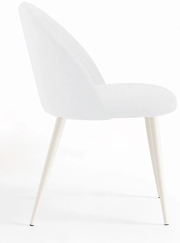 Stoel White Vint Stof