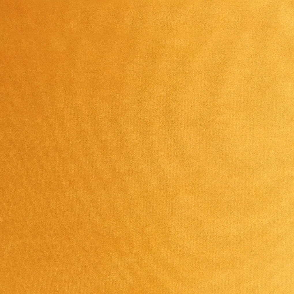 Amara Poef Velvet - Okergeel