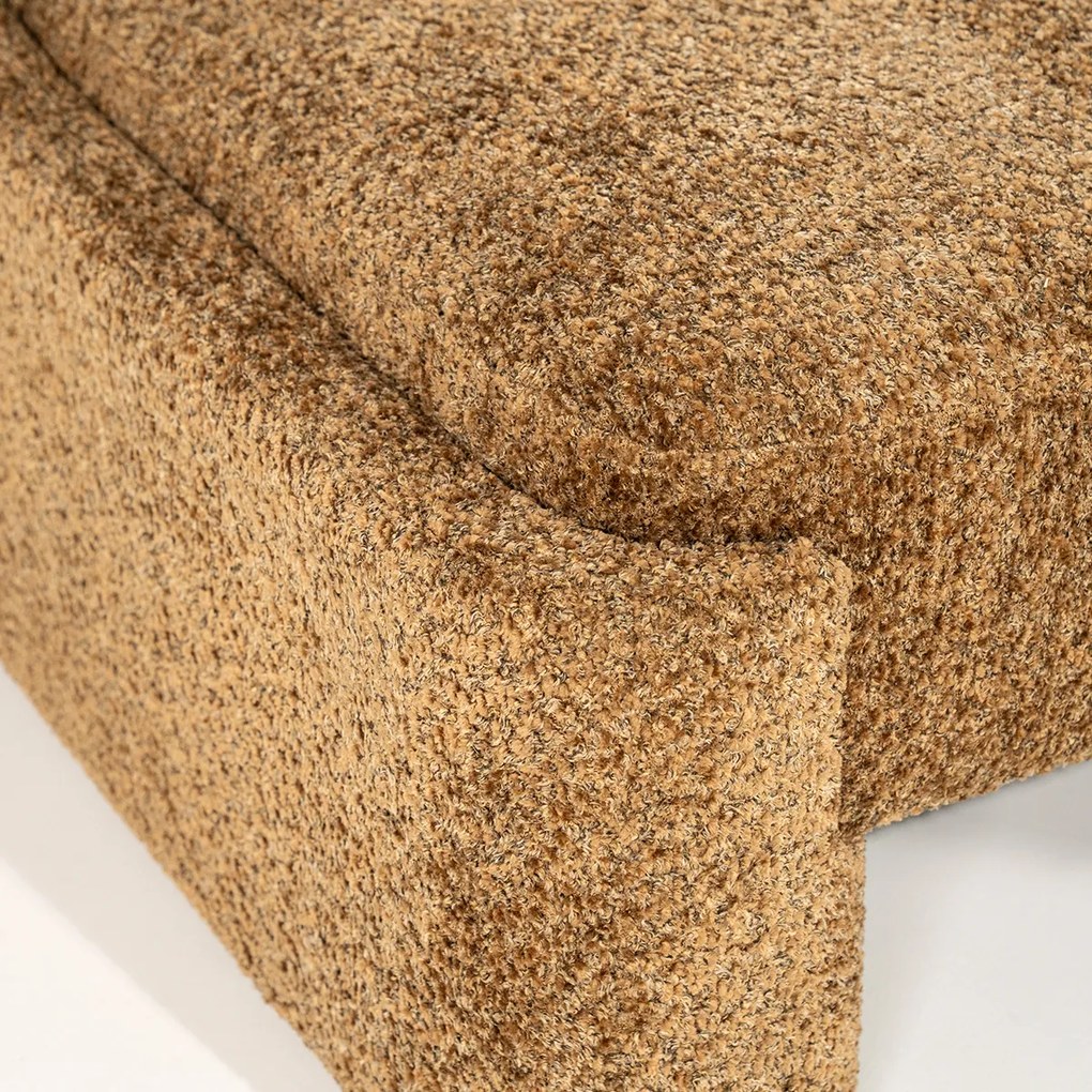 By-Boo Omla L-vorm Fauteuil Mosterd