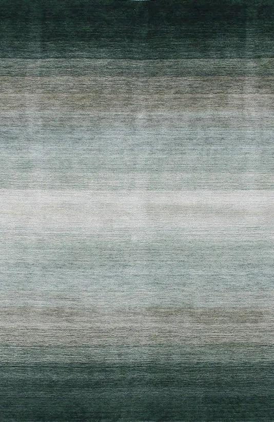 MOMO Rugs - Panorama black grey - 80 x 200 - Vloerkleed