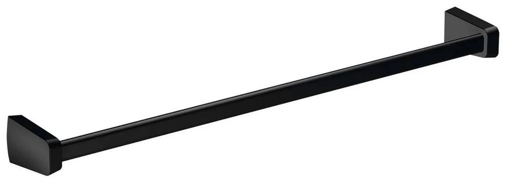 Handdoekhouder Sapho Zen Black Hangend 77.8 cm Zwart