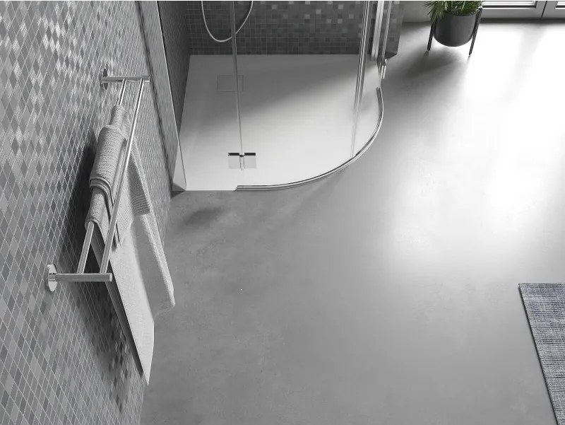 Mexen Bert halfronde SMC douchebak 80 x 80 cm, wit - 4KR108080