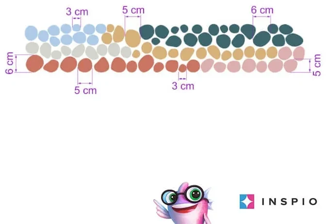 INSPIO Druppel muurstickers voor de kinderkamer